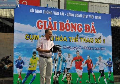  18 đội tham dự Giải bóng đá Cụm Văn hoa Thể thao số 1